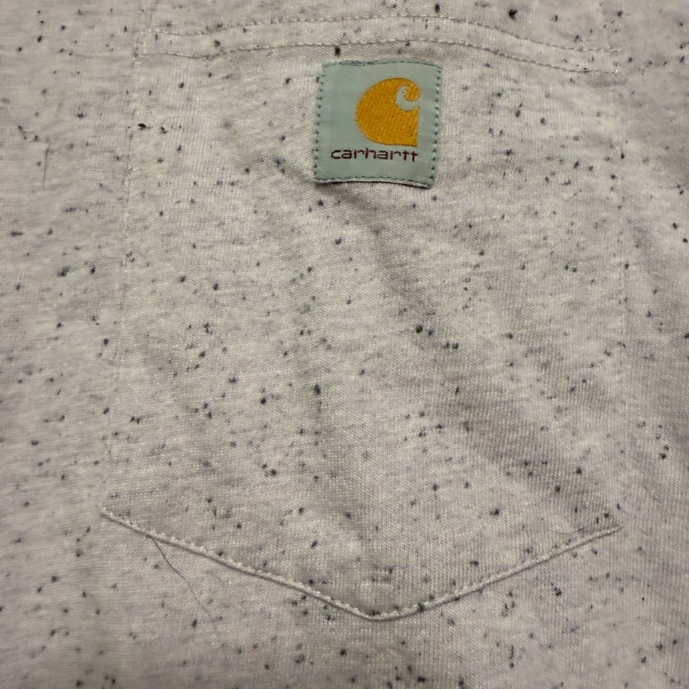 Carhartt Purple Short Sleeve Tee Classic Crew Neck - Picture 2 of 4